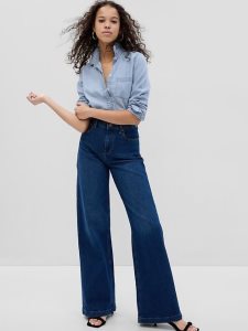 Gap 100% Organic Baumwoll Denim Perfect Hellwaschen | 6170-LHAJC