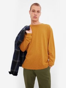 Gap 100% Organic Baumwoll Orange Senfgelb | 7659-ZTBWS