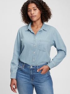 Gap 100% Organic Baumwoll Perfect Denim Hellindigo | 8143-HBNMP