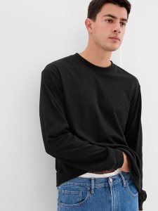 Gap 100% Organic Baumwoll Schwarz | 8327-XNTDO