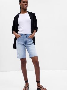 Gap 10 High Rise Bermuda Hellindigo | 8106-GPYUD