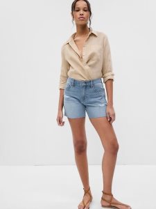 Gap 5 Mid Rise Denim Hellindigo | 6837-WMEIU