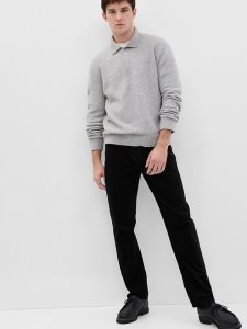 Gap 90s Original Gerade Fit Corduroy Schwarz | 3109-CTDNV