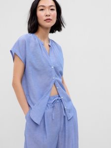 Gap Airy Dolman Blau | 6047-MOPIH