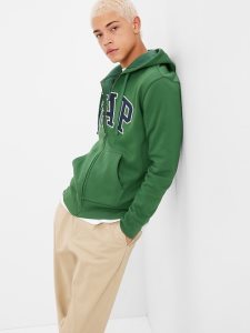 Gap Arch Logo Hoodie Grün | 8523-AKTXH
