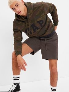 Gap Arch Logo Hoodie Grün Camouflage | 1620-TFRZL