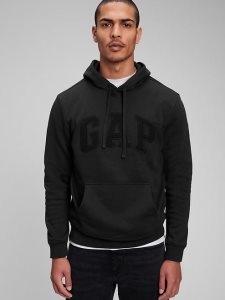 Gap Arch Logo Hoodie Schwarz | 0719-DYZIO