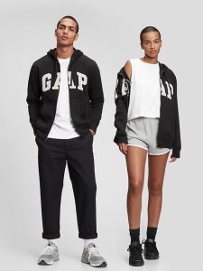 Gap Arch Logo Hoodie Schwarz | 8269-KCWIE