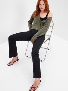 Gap CashSoft Cropped Olivgrün | 0794-SQPKY