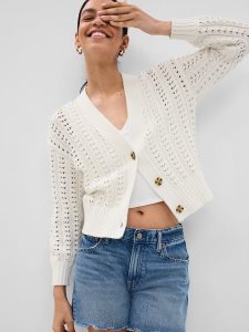 Gap Crochet Weiß | 6538-TUIYL