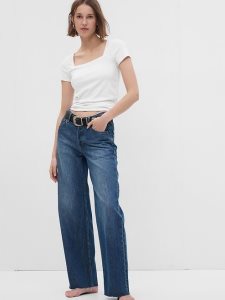 Gap Cropped Weiß | 9764-YBXDP