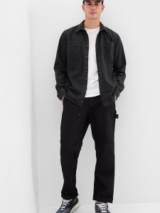 Gap Denim Arbeits Schwarz | 8163-ZGHYR