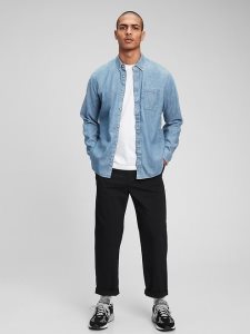 Gap Denim Pocket Hellindigo | 0238-NIZGY