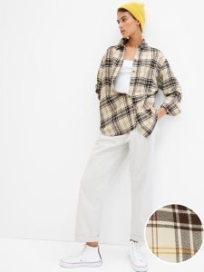 Gap Flannel Big Braun | 2376-YWORD