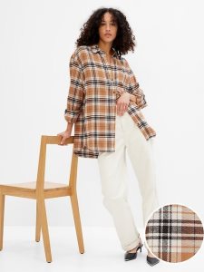 Gap Flannel Big Braun | 9348-RKPCI