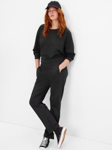 Gap GapFit Brushed Tapered Schwarz | 4509-CZLDX