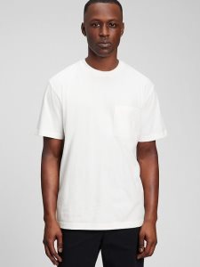 Gap Gen Good 100% Organic Baumwoll Original Pocket Weiß | 3759-IHGMJ