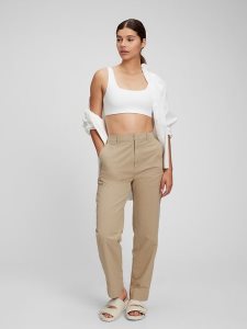 Gap Gerade Up Khakis Khaki Braun | 0956-NSJPR