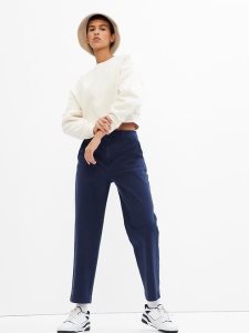 Gap Gerade Up Khakis Navy Blau | 7019-QTVPB