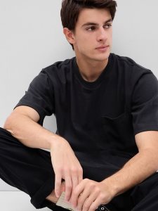 Gap Heavyweight Pocket Schwarz | 8179-WCFAB
