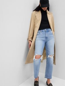 Gap High Rise Cheeky Gerade | 5789-SGQYM