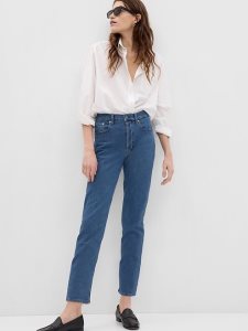 Gap High Rise Cheeky Gerade Waschen | 3472-QPLNF