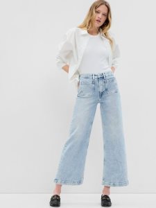 Gap High Rise Stride Ankle Hellindigo | 7896-DORBY