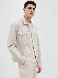 Gap Icon Denim Grau | 7468-CIEXF