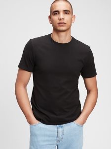 Gap Klassische Baumwoll Schwarz | 8704-RKEIT