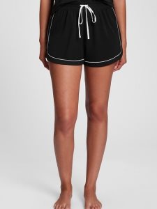 Gap LENZING TENCEL Modal Pajama Schwarz | 6957-LCRGN
