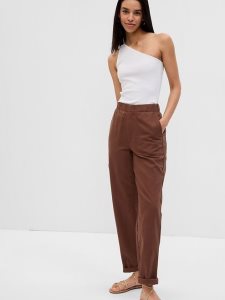 Gap Linen-Baumwoll Pull-On Braun | 3150-HOWNR