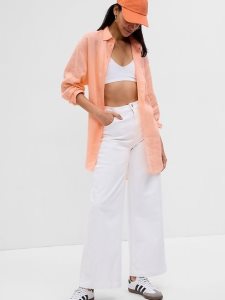 Gap Linen Weekend Tunic Orange | 0856-YQHPG