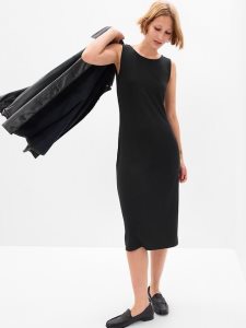 Gap Low Back Midi Schwarz | 3284-PTKQR