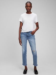 Gap Mid Rise Girlfriend | 8176-YDFAV