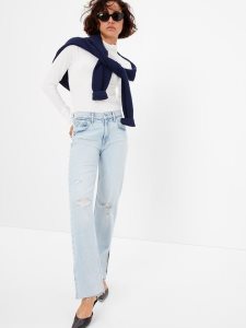 Gap Mid Rise Organic Baumwoll 90s Loose | 0587-JSOYE