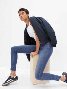 Gap Mid Rise Universal Jeggings Waschen | 7253-DUHAM