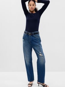 Gap Modern Crewneck Indigo | 8126-CEXTI