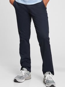 Gap Modern Khakis in Gerade Fit Navy | 4672-KUHMX