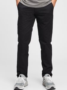 Gap Modern Khakis in Gerade Fit Schwarz | 7132-KYBDS