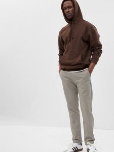 Gap Modern Khakis in Schlank Fit Grau | 7489-XBZEO