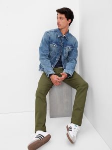 Gap Modern Khakis in Schlank Fit Grün | 2514-NEXBM