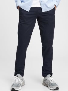 Gap Modern Khakis in Slim Fit Navy Blau | 3821-UYRIX