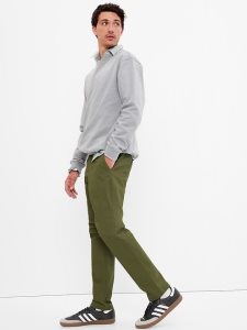 Gap Modern Khakis in Turn Taper Grün | 5613-NFWHQ