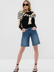 Gap Modern Long Sleeve Schwarz | 5931-IFGKW