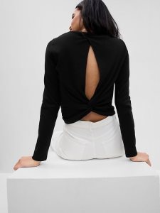 Gap Modern Twist-Back Schwarz | 0768-AGIFB