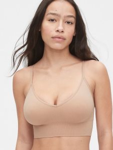 Gap Plunge Seamless Beige | 3482-BRCTO