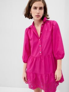 Gap Puff Sleeve Rosa | 3490-HAGST