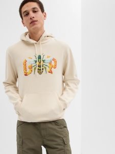 Gap Raku Inoue Logo Hoodie | 1430-KJCFE