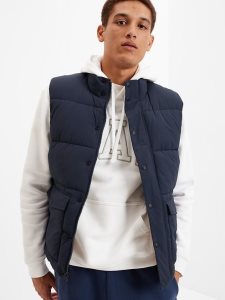 Gap Recycled Puffer Grau | 8957-RUBZA