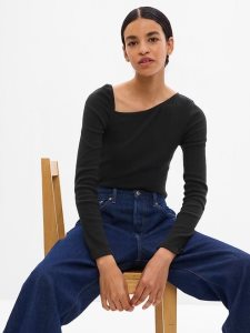 Gap Rib Asymmetric Schwarz | 5308-UNAST